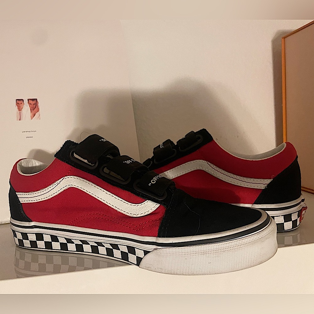 Checkered Vans (M) 6.5 (W) 8